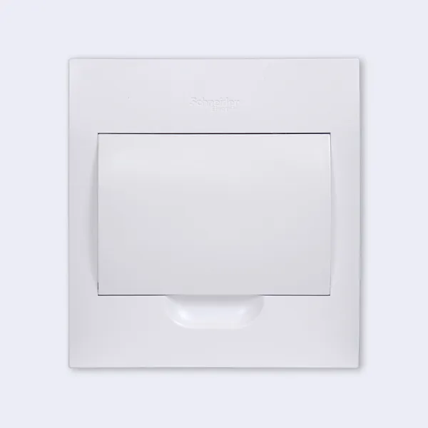 EZ9E108P2FRU | City9 Box корпус встраиваемый с белой дв. 1ряд/8мод, Systeme Electric