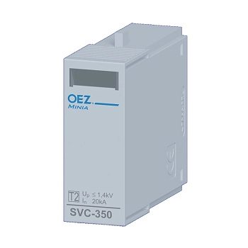OEZ:38369 | Сменный модуль тип 2, запасная часть, Imax 40 kA, Uc AC 350 V, только сменный модуль, варистор, для , OEZ