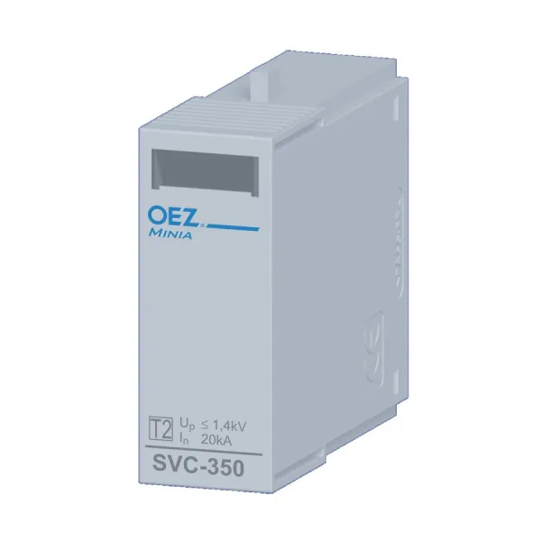 OEZ:38370 | Сменный модуль тип 2, запасная часть, Imax 40 kA, Uc AC 260 V, только сменный модуль, суммирующий ис, OEZ