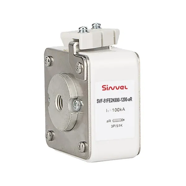 SVF-51FE0K690-40-aR | Предохранитель, 40 А, 690 В AС, aR, резьб соед, габ 0, высота 51 мм, Sinvel 
