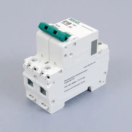 11065DEK | Автоматический выключатель ВА-101 2P 10А C 4.5кА, Dekraft