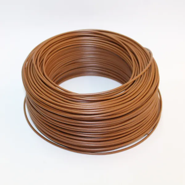 H05V-K 0.5 BR | Провод монтажный 0,5мм² Коричневый, 100 метров, Borsan