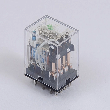ch285448 | Промежуточное реле JZX-22F(D) 4 контакта   с индикаторами LED 3А 220В AC, Chint