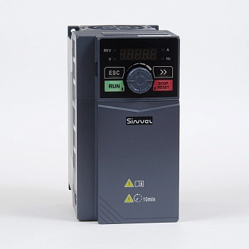 SID300-2R2-3BS | Преобразователь частоты SID300, 2,2кВт - 150%, 3ф 380В, STO, тормозной модуль, Sinvel