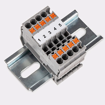 5031041  | Маркировка клемм SMK-PCB-4мм², 6,2х9,7 мм, 1 ряда (рул. 2500шт), Elegir 