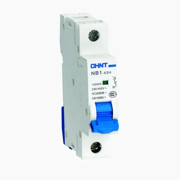 179793 | Автоматический выключатель NB1-63H 1P 6А 10кА характеристика C, Chint