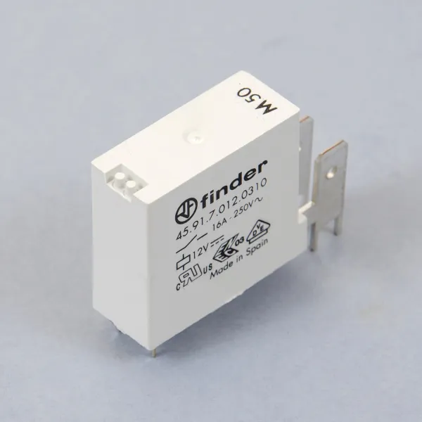 459170120310 | Миниатюрное реле, серия 45, 12В DC чувств., 16А, 1NO, Finder