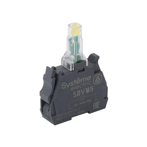 SBVM5 | Световой блок жёлтый LED 230-240В АС, Systeme Electric