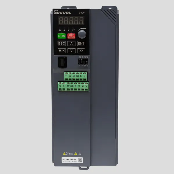 SID100-7R5-3B | Преобразователь частоты SID100, 7,5кВт - 150%, 3ф 380В, тормозной модуль, Sinvel