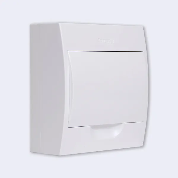 EZ9E108P2SRU | City9 Box корпус навесной с белой дв. 1ряд/8мод, Systeme Electric