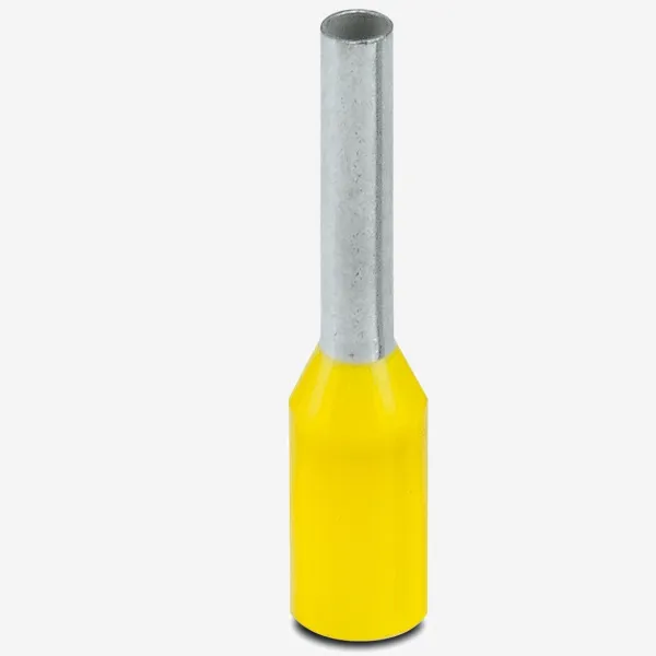 ID H 1.0/8/14 | Наконечник изолированный H 1.0/8/14, жёлтый (уп.-100шт.), Clims