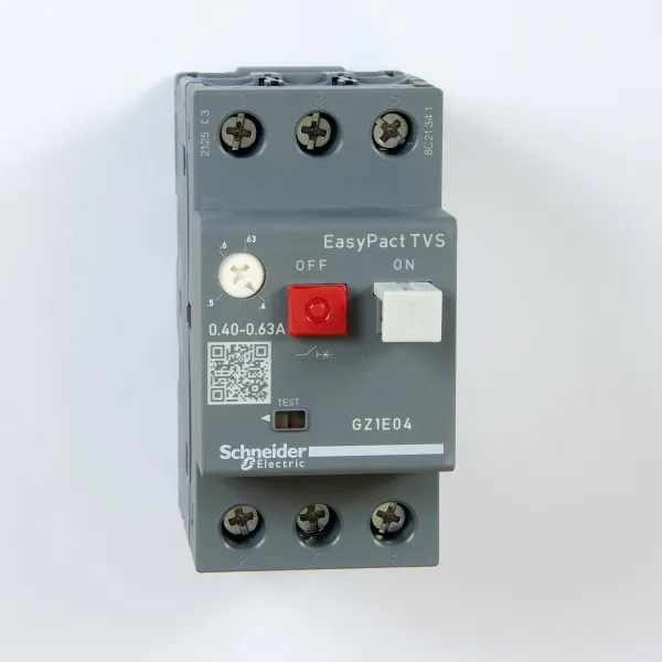 Автоматический выключатель, серия EasyPact TVS, 0,40…0,63А, Schneider Electric, GZ1E04