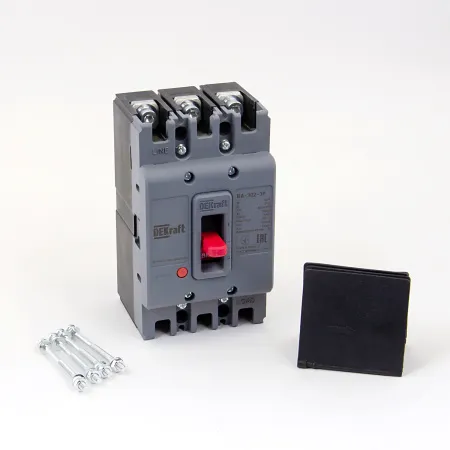 22745DEK | Силовой авт. выключатель 3P 40А 25кА ВА-302, Dekraft