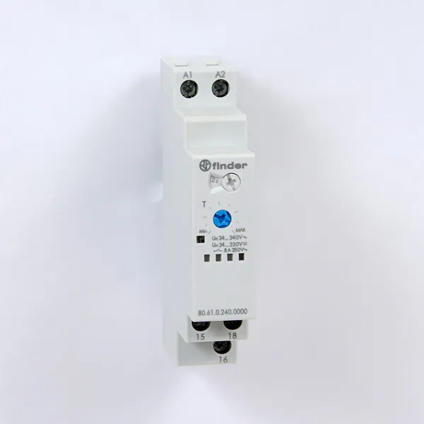 806102400000 | Таймер 80 серии, функция ВI, 1 СО, питание 24…240В АС/DC, Finder