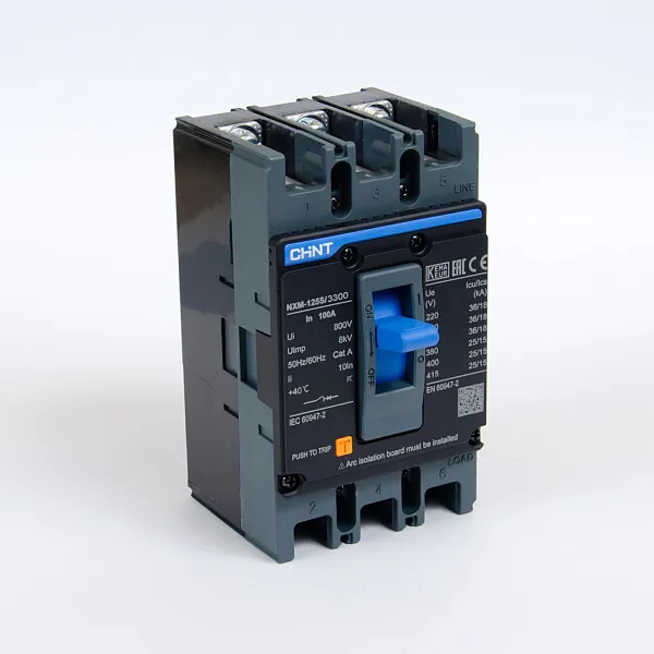 131362 | Автоматический выключатель NXM-125S/3P 100А 25кА, Chint