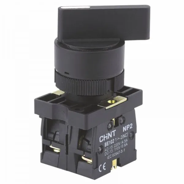 574110 | Переключатель NP2-EJ33, 3 положения, фиксация, 2НО, IP40, Chint