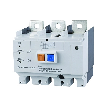 270656 | Дифференциальный модуль NM8NL-250 3P AC RCD1 рег. ток утечки 0,03-0,1-0,3-1А, Chint