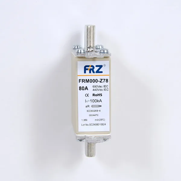 FRM000Z78 AC690 80A | Предохранитель  80 A, габарит NH000, хар-ка aR, 690 В АС/440 B DC,аналог SVF-NH000T690-80-aR, FRSI 