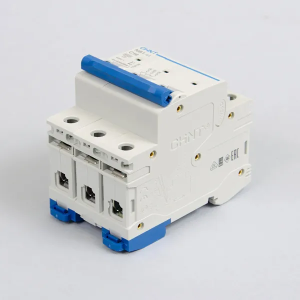 179700 | Автоматический выключатель NB1-63 3P 16А 6кА характеристика C (DB), Chint