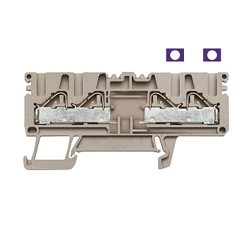 1022220000 | Клемма PDU 2.5/4/2X2AN, (уп.-50шт.), Weidmuller