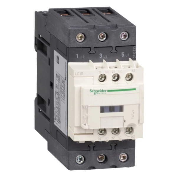 LC1D50AM7 | Контактор, серия Tesys D, 3P, 50 А, AC3, 1 НО +1 НЗ, 220В AC, Everlink, Schneider Electric