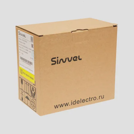 SID100-0R4-2B | Преобразователь частоты SID100, 0,4кВт - 150%, 1ф/3ф 220В, тормозной модуль, Sinvel