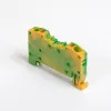 1020299 | Клеммник пружинный быстрозажимной (Push in), 2,5-4 мм.кв., (земля), 1199, Onka
