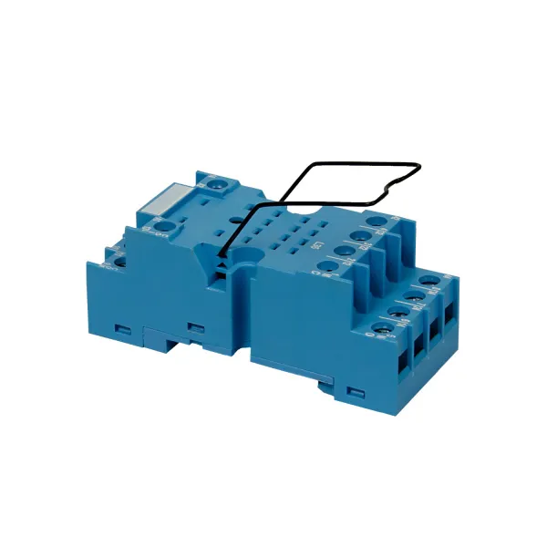 94749SMA | Розетка 4P, с металлической клипсой и винтовыми клеммами, для реле 55.32, 55.34, Finder