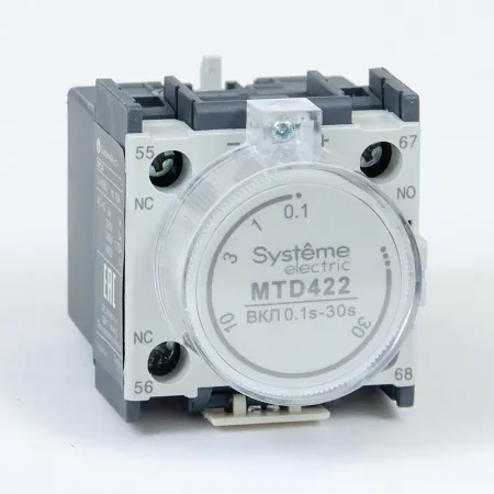 MTD422 | ДОП. КОНТ. MC1G/E ВЫД. ВРЕМ. ВКЛ 0,1…30С (LAETSD), Systeme Electric