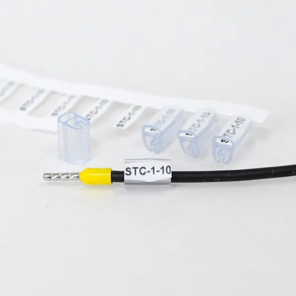 765110  | Держатель маркера STC-1-10, L=10мм, Ø=0,5-2,5 мм² (уп. 1000 шт.), Elegir 