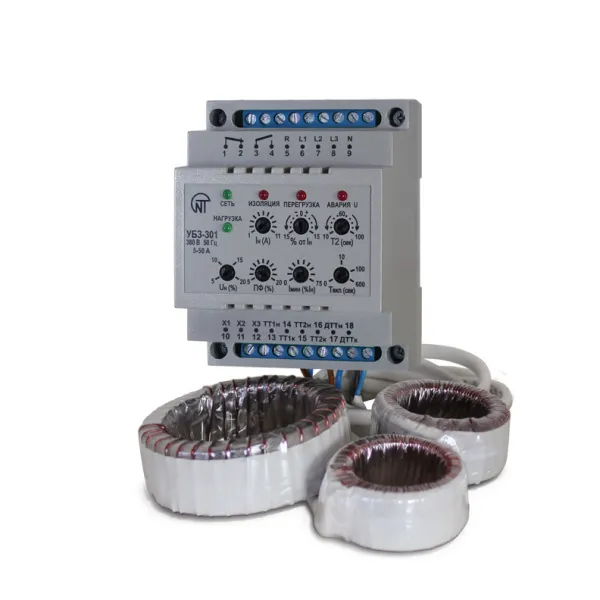 УБЗ-301 (5-50А) | Универсальный блок защиты электродвигателей, Новатек
