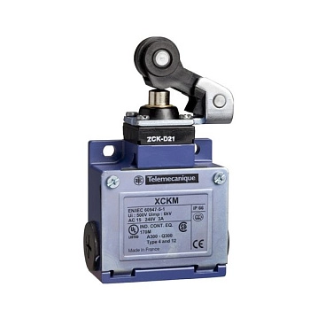 XCKM521H29 | Концевой выключатель ролик, 1НО+1НЗ, металл, M20, Schneider Electric