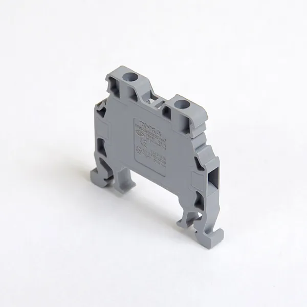 1010132 MRK 2,5S | Клеммник на DIN-рейку 2,5мм.кв. (серый), 0902, Onka 