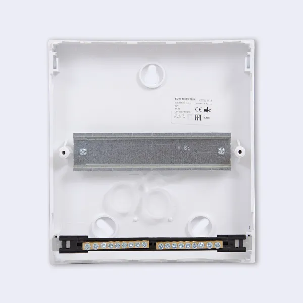 EZ9E108P2SRU | City9 Box корпус навесной с белой дв. 1ряд/8мод, Systeme Electric