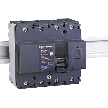18736 | Автоматический выключатель, серия NG125 H, 4p, 32А, кривая C, 36кА, Schneider Electric