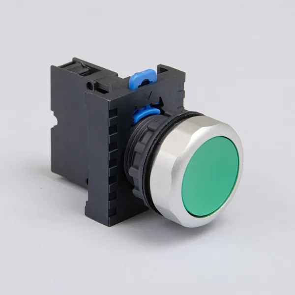 667232 | Кнопка NP8-10BN/3 зелёная, 1НО, IP65, Chint