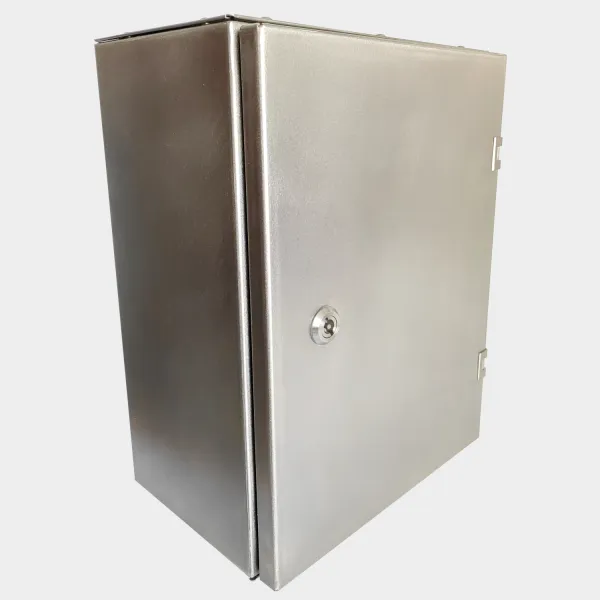 11.040.050.25.К | Настенный шкаф АС из нержавеющей стали с монтажной панелью  Ш:400 В:500 Г:250, МКТ