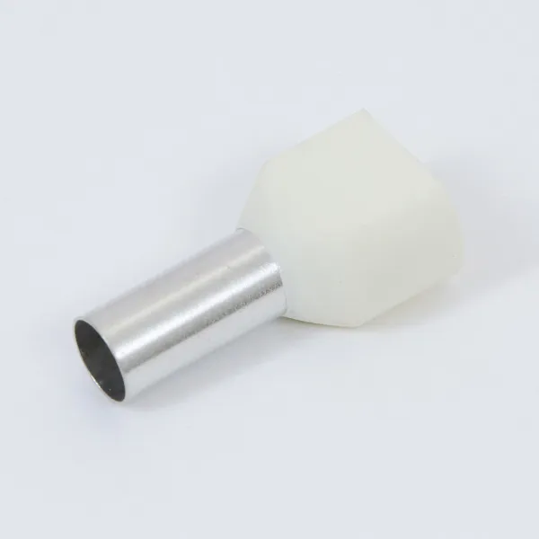 ID H 10/14/26x2 | Наконечник изолированный H 10/14/26,5x2, двойной, бежевый (уп.-100шт.), Clims