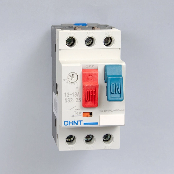 Автоматический выключатель защиты двигателя NS2-25 13-18А, Chint, ch495083