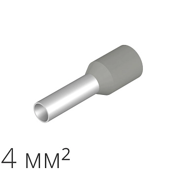 ID H 4.0/9/16 200 | Наконечник-гильза 4 мм² (уп.-200шт.), ID