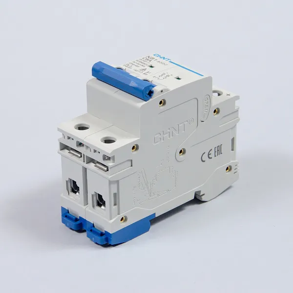 182717 | Автоматический выключатель NB1-63DC 2P 6А 6кА характеристика C 500В DC, Chint
