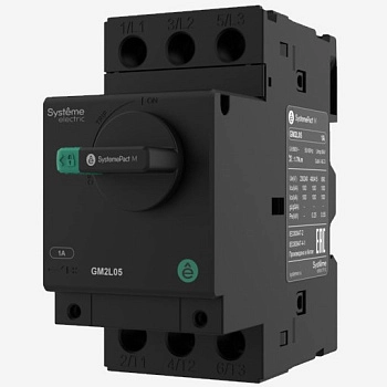 GM2L16 | АВТ.ВЫКЛ.ЗАЩ.ДВ. GM2L 14A МАГН.РАСЦЕПИТЕЛЬ ПОВ.РУК. (GV2L16), Systeme Electric
