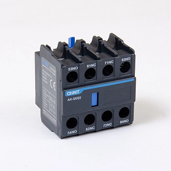 938253 | Приставка дополнительные контакты AX-3X/13 к Контактору NXC-06~630, Chint