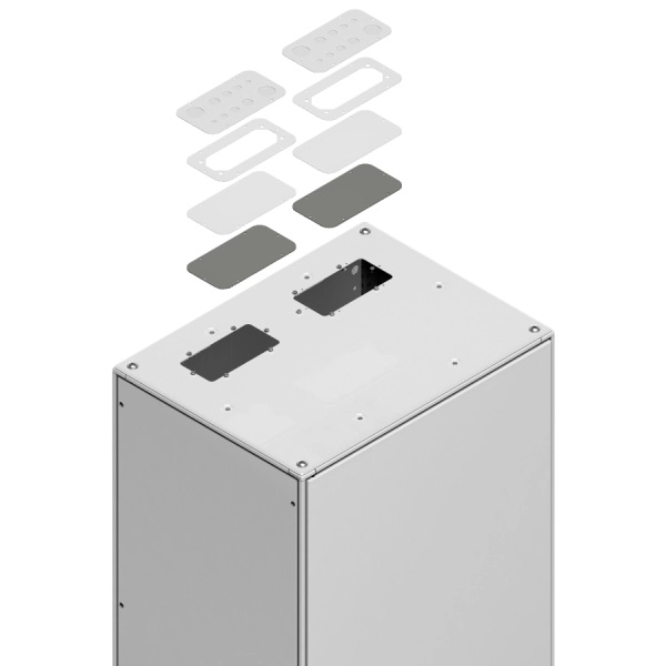 NSYSRCE850 | Верхняя панель с вырезами для ввода кабелей 800х500 мм, Schneider Electric