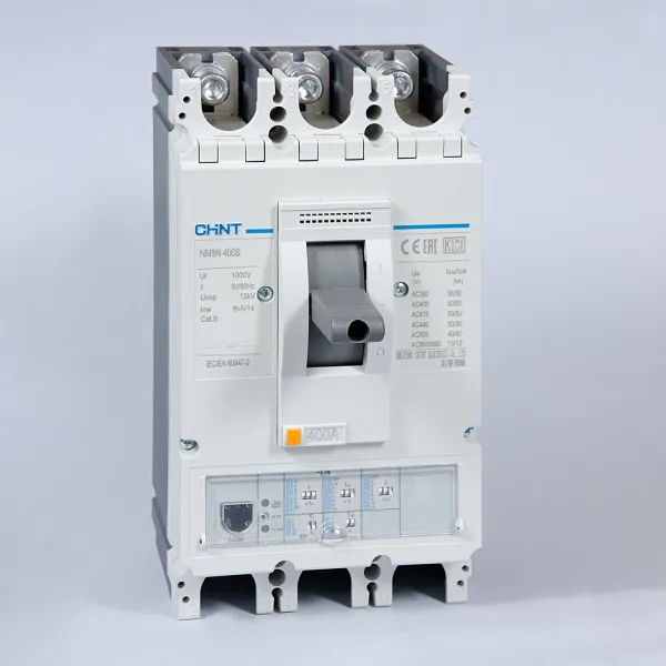 269403 | Автоматический выключатель NM8N-400S EN 3P 400А 50кА с электронным расцепителем, Chint