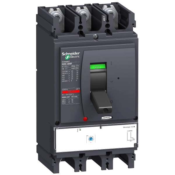 LV432748 | Автоматический выключатель NSX400F Micrologic 1.3M 3P3d 320A 36кА, Schneider Electric