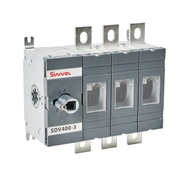 SDV400-3 | Выключатель-разъединитель, 400 А, 3Р, видимый разрыв, без ручки, Sinvel