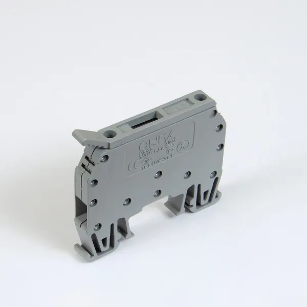 1010259 | Клеммник с держ. предохр. (5х20) с индикацией 12V AC/DC на DIN-рейку, 6 мм.кв. (, Onka