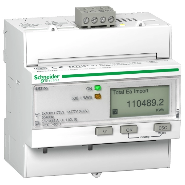 A9MEM3155R | Счетчик электроэнергии iEM3155, Schneider Electric