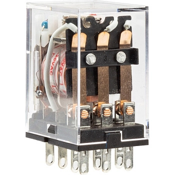 ch285197 | Промежуточное реле JZX-22F(D) 3 контакта   с индикаторами LED 5А 24В AC, Chint